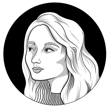 Naomi Justin Profile Illustration