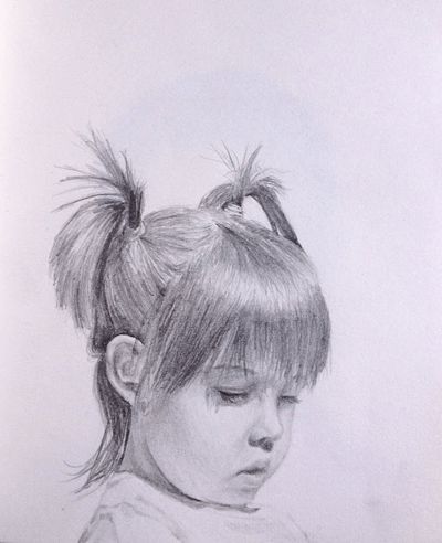Girl in Graphite