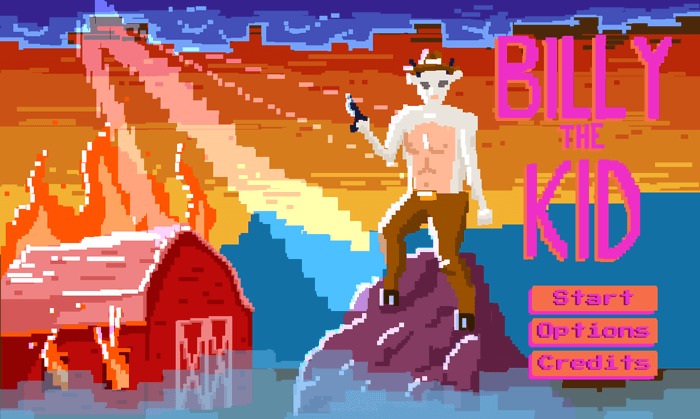 Billy The Kid Game Title Screen