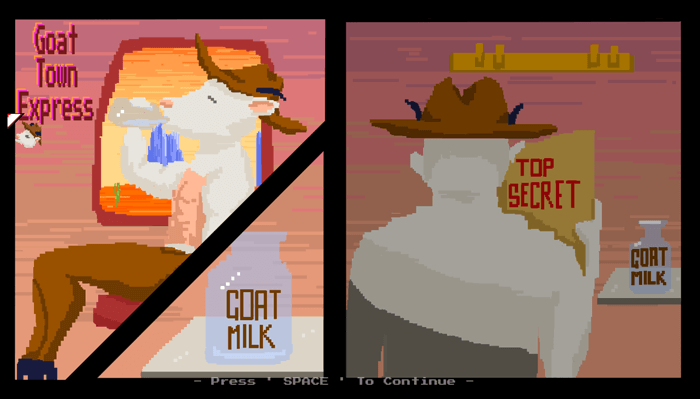 Billy The Kid Gameplay showing first openning comic panel