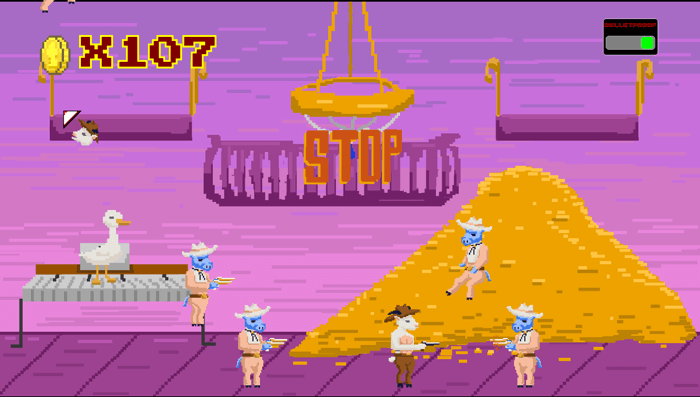 Billy The Kid Gameplay saloon