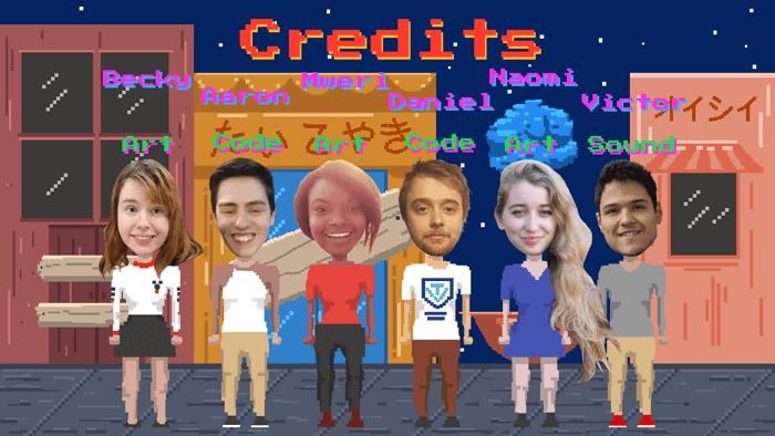 Just Us Credits Title Card