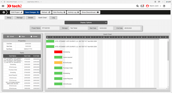 Streamline.net Setup Minor Project Page
