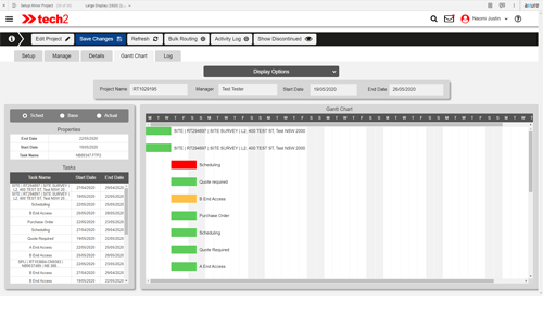 Streamline.net Configuration Setup Minor Project Wireframe